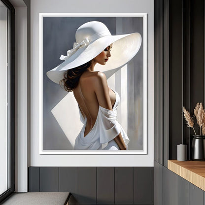Female Portrait 350 Canvas Wall Art