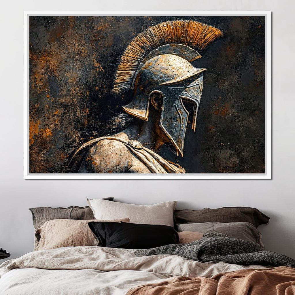Athenian Warrior Canvas Wall Art