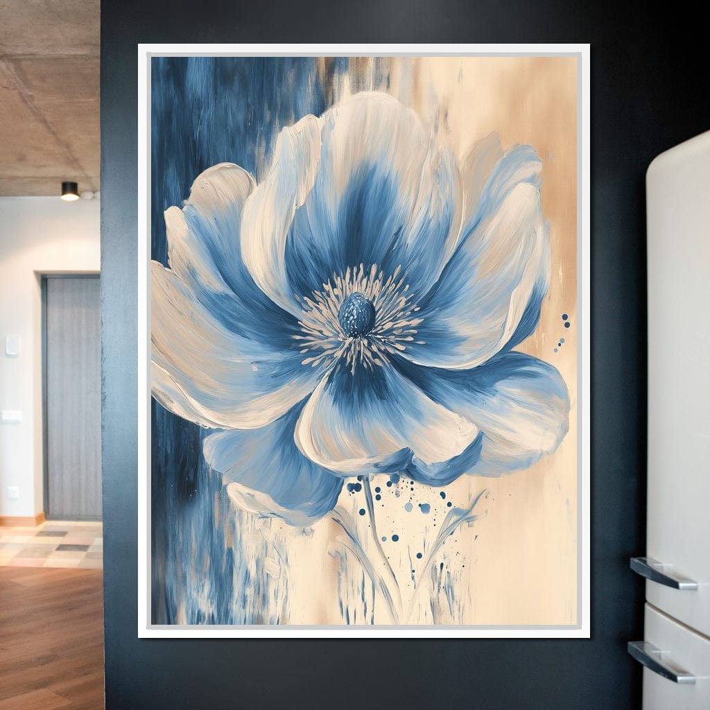 Flowering Tranquil Petals Canvas Wall Art