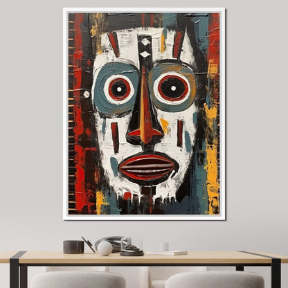Tribal Mask 15 Canvas Wall Art