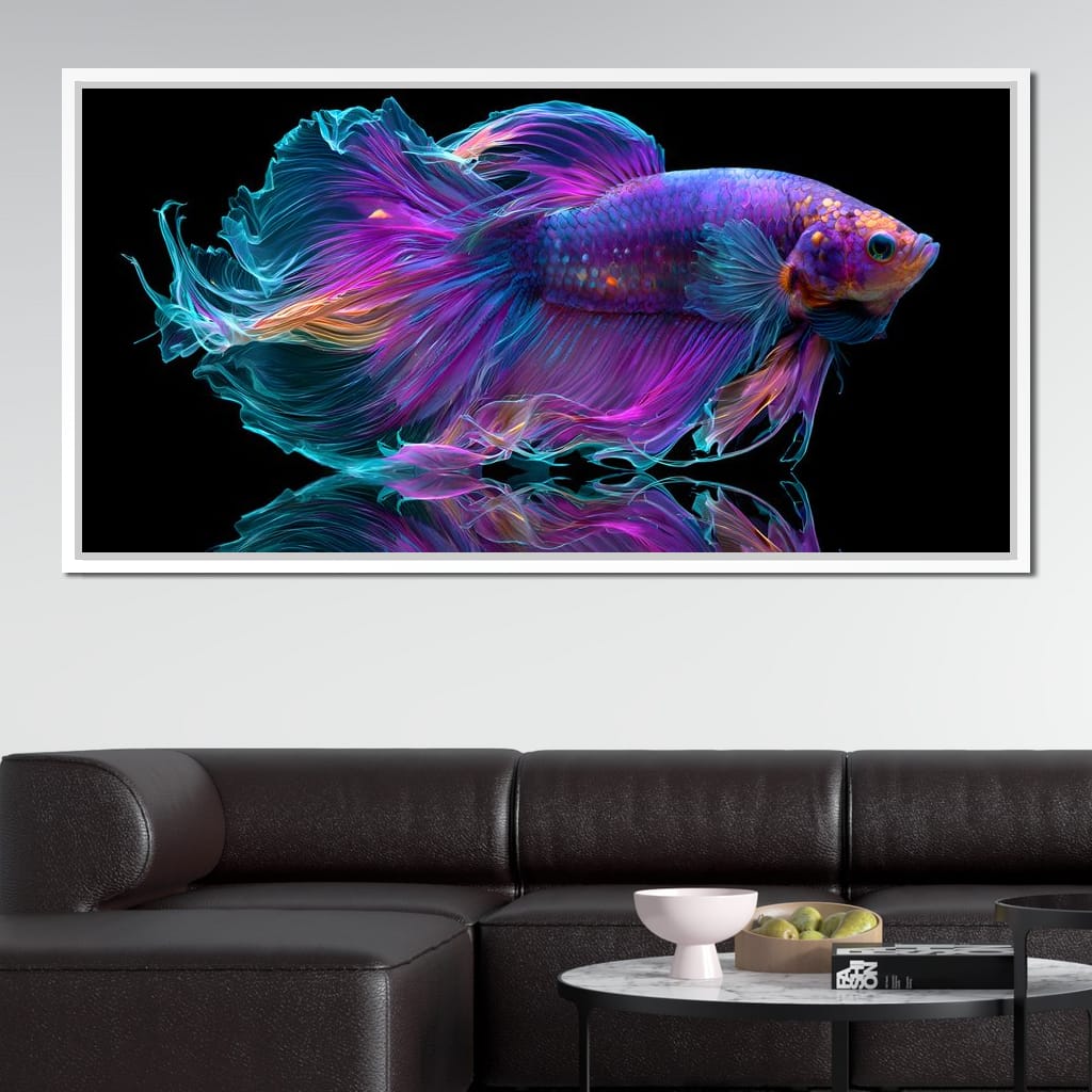 Radiant Fish Canvas Wall Art