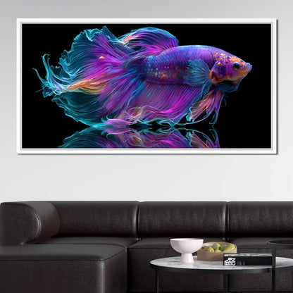 Radiant Fish Canvas Wall Art