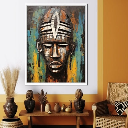 Tribal Mask 18 Canvas Wall Art