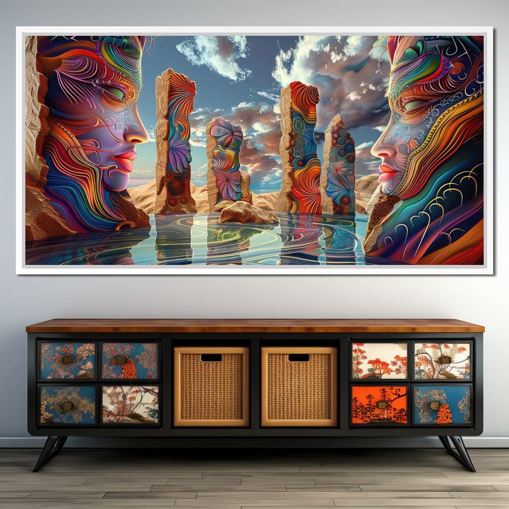 The Guardians of Psychedelia Canvas Wall Art