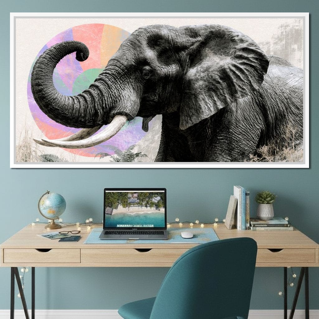 The Weight of Gentle Memories Canvas Wall Art