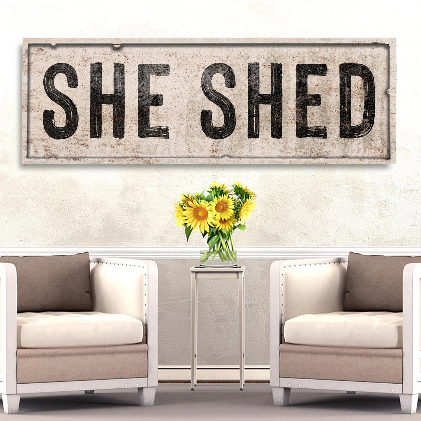 She Shed V - canvas