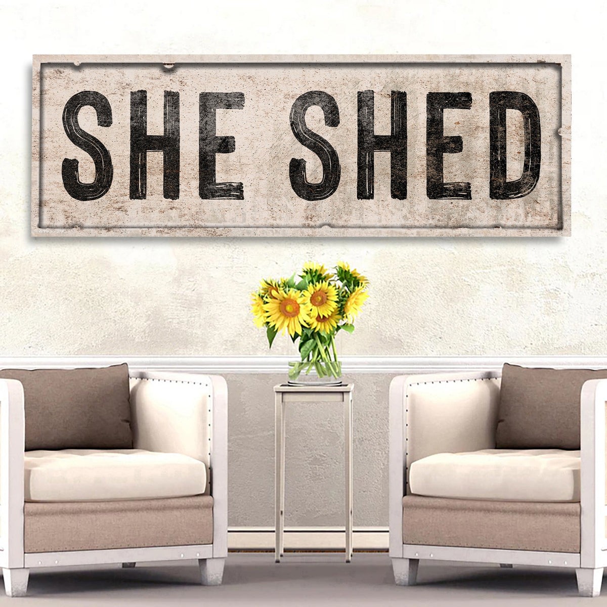 She Shed V - canvas