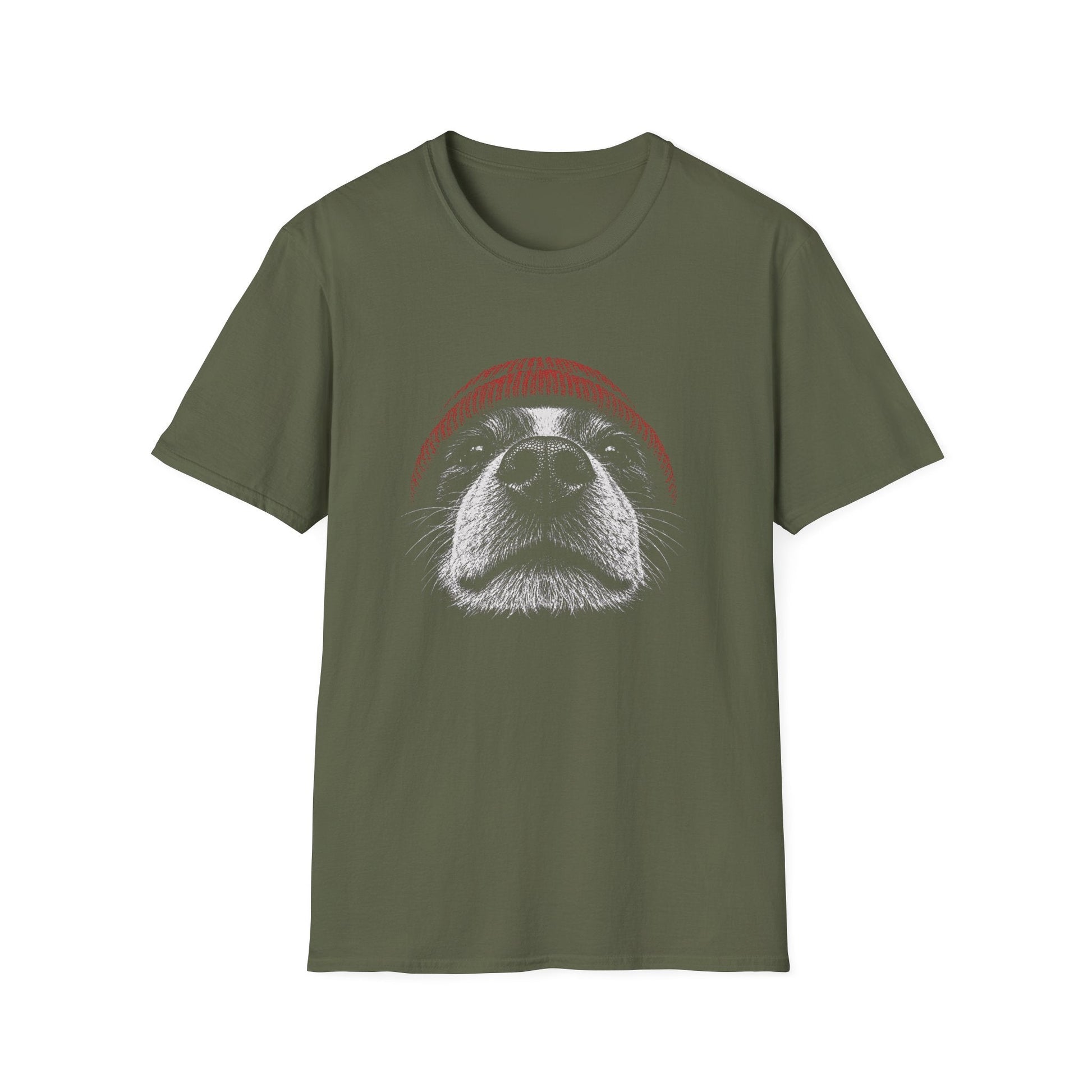 Red Hat Rat Terrier Tee