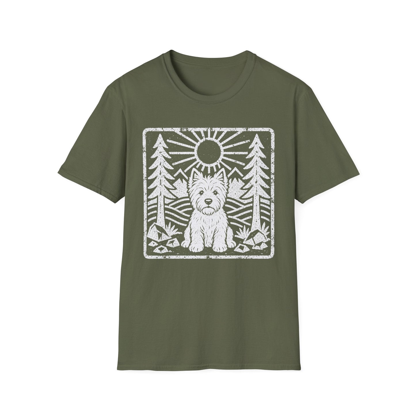 Westie Adventure Tee