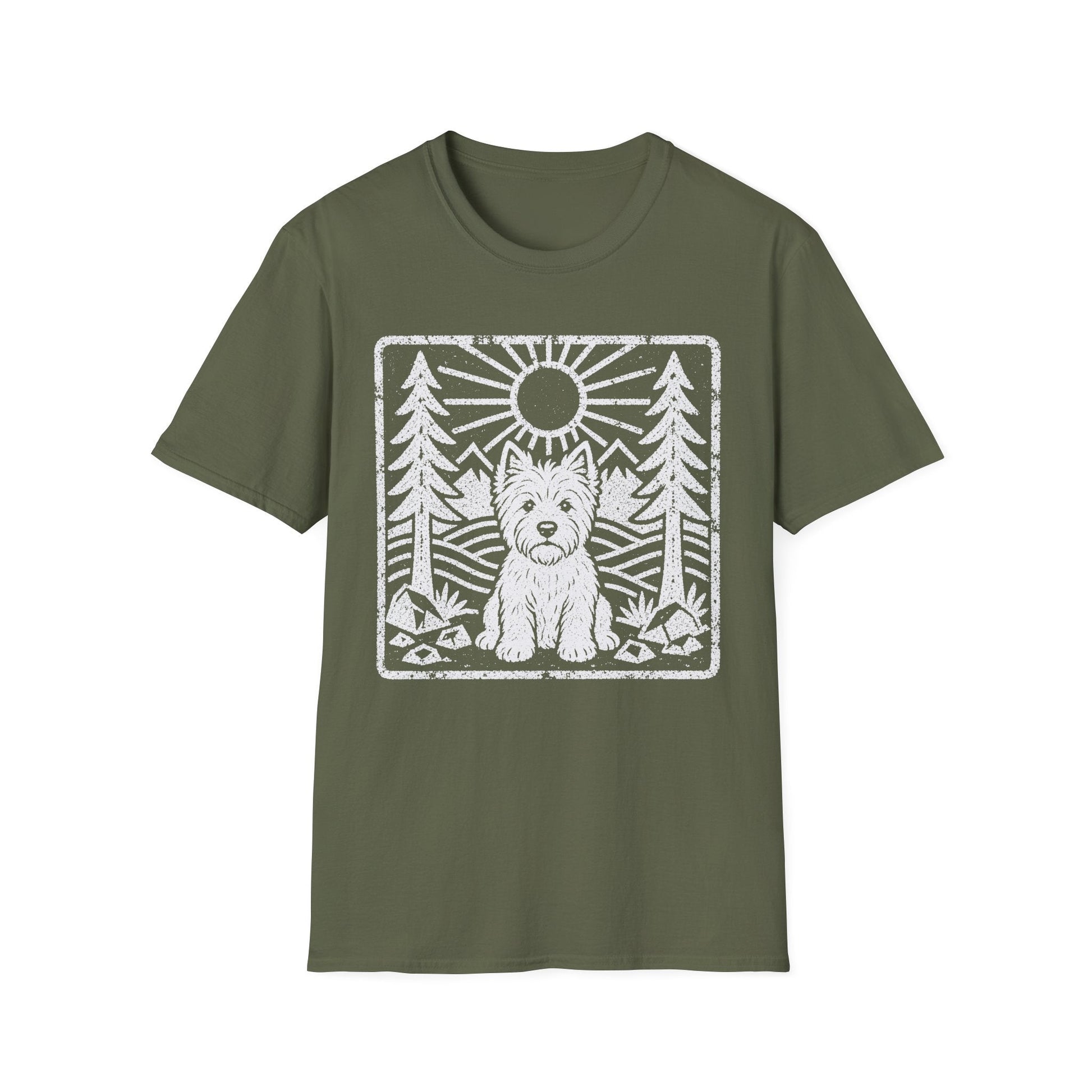 Westie Adventure Tee