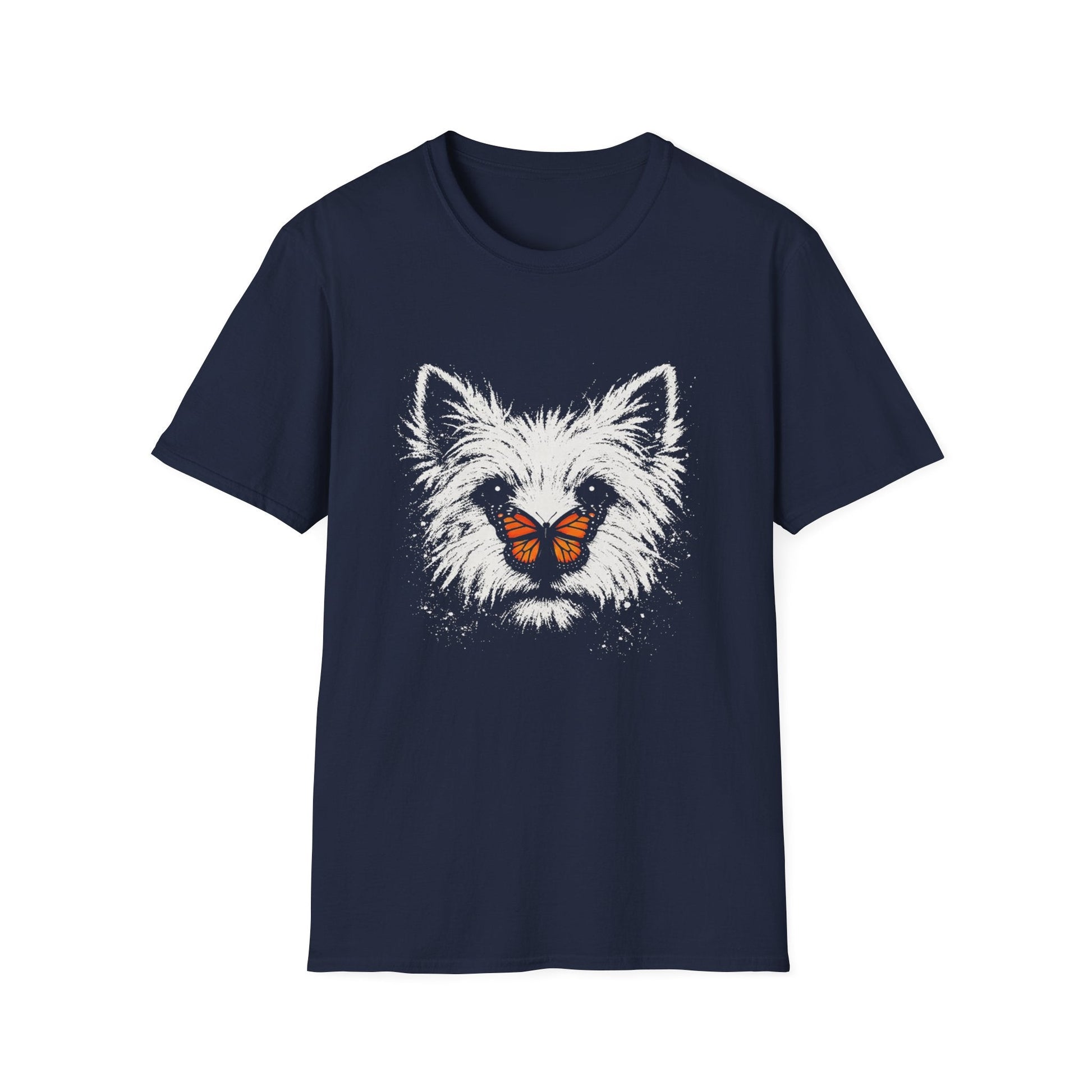 Westie With Butterfly Tee