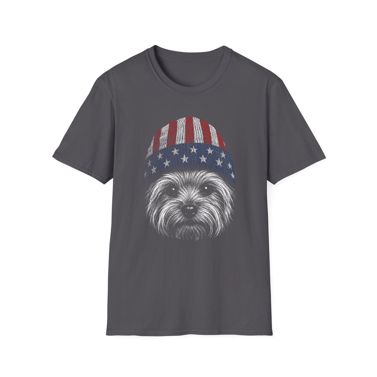 Yorkshire Terrier USA Beanie Tee