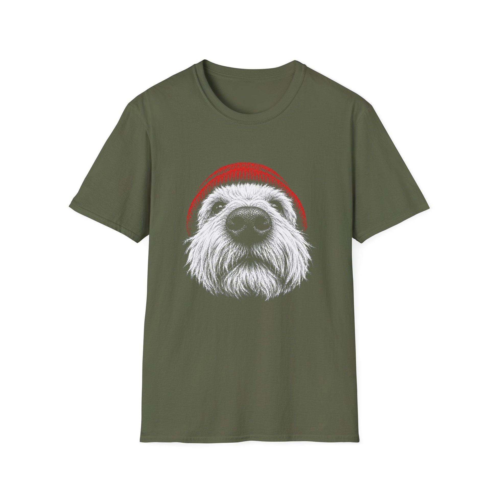 Red Hat Sealyham Terrier Tee