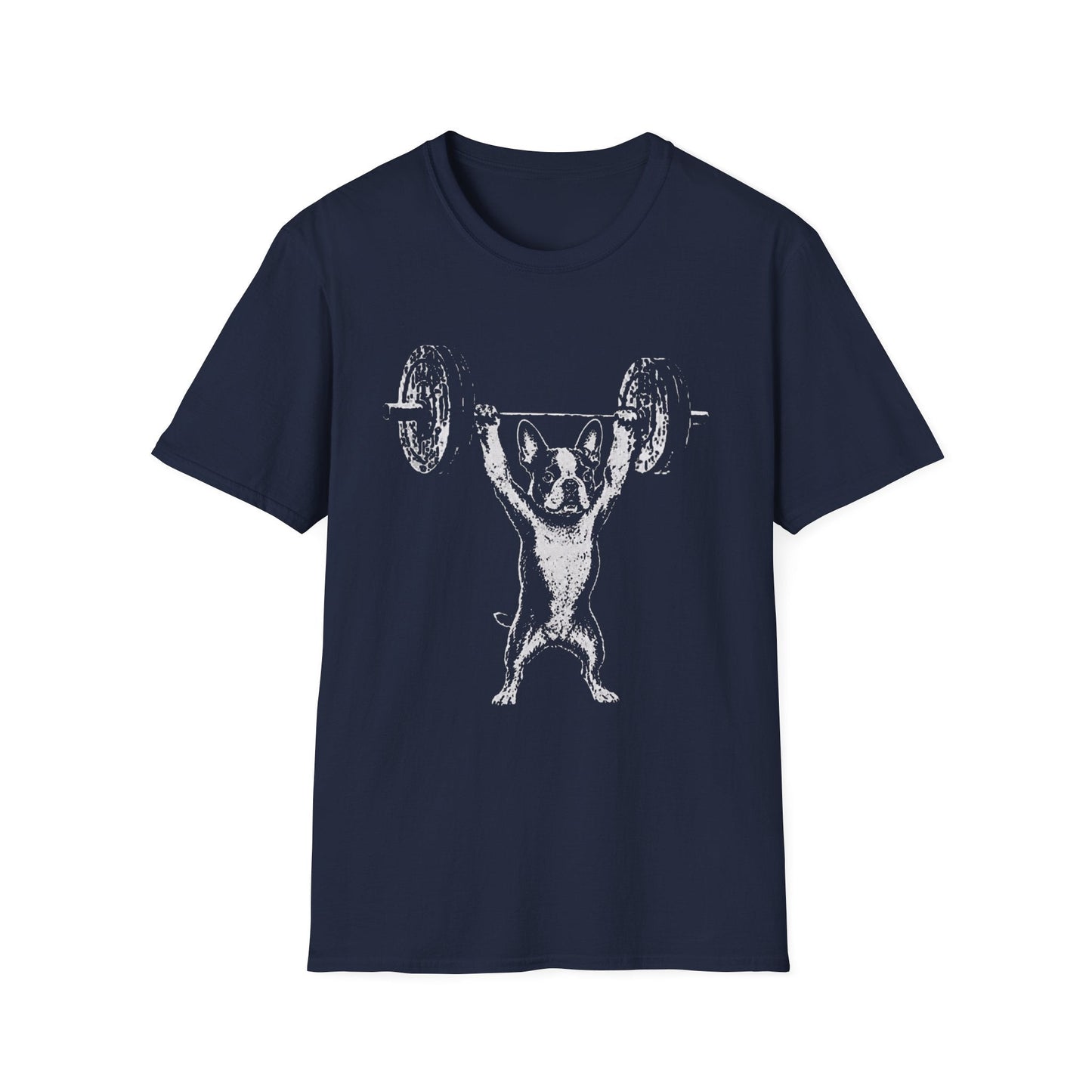 Boston Terrier Powerlifting Tee