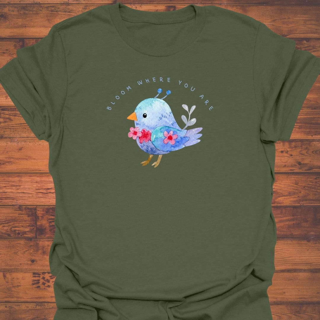 Little Blue Bloom T-Shirt