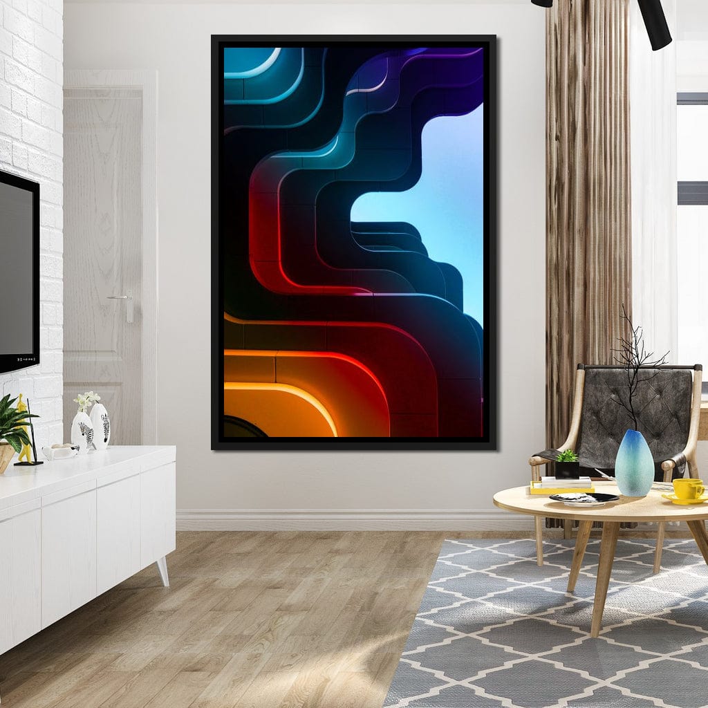 Abstract Architecture 01 Canvas Wall Art