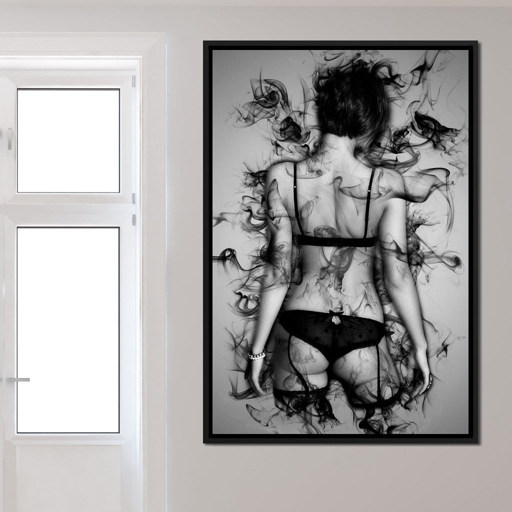The Smoke Collection 04 Canvas Wall Art