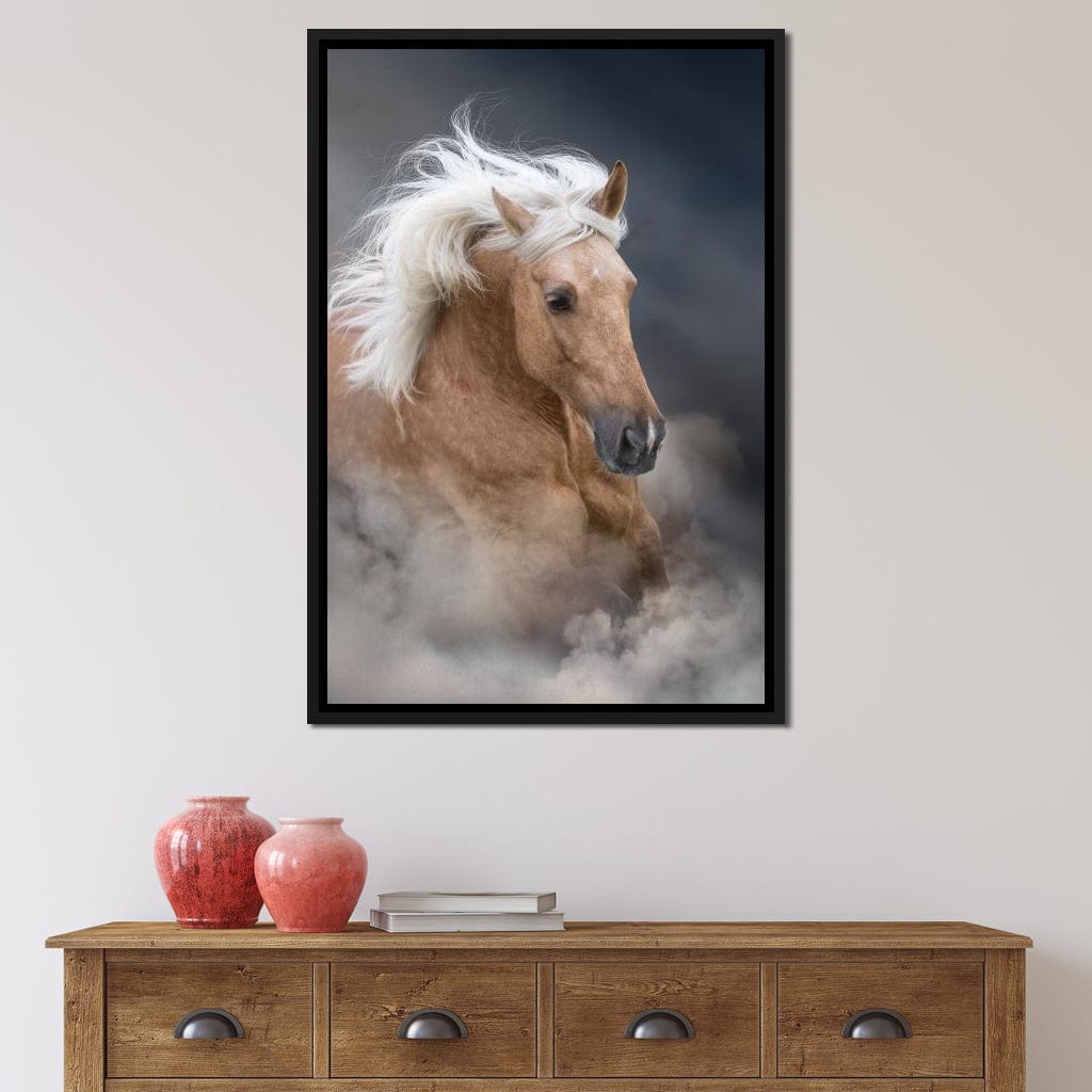 Palomino Horse Canvas Wall Art
