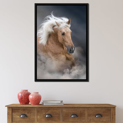 Palomino Horse Canvas Wall Art