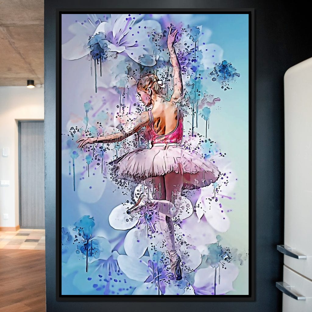 Floral Dance Canvas Wall Art