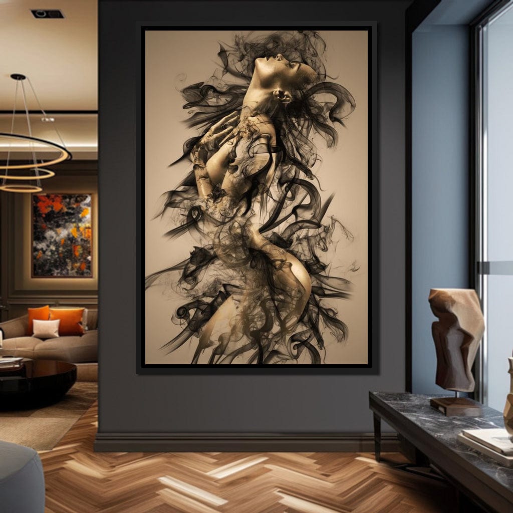 The Smoke Collection 01 Canvas Wall Art