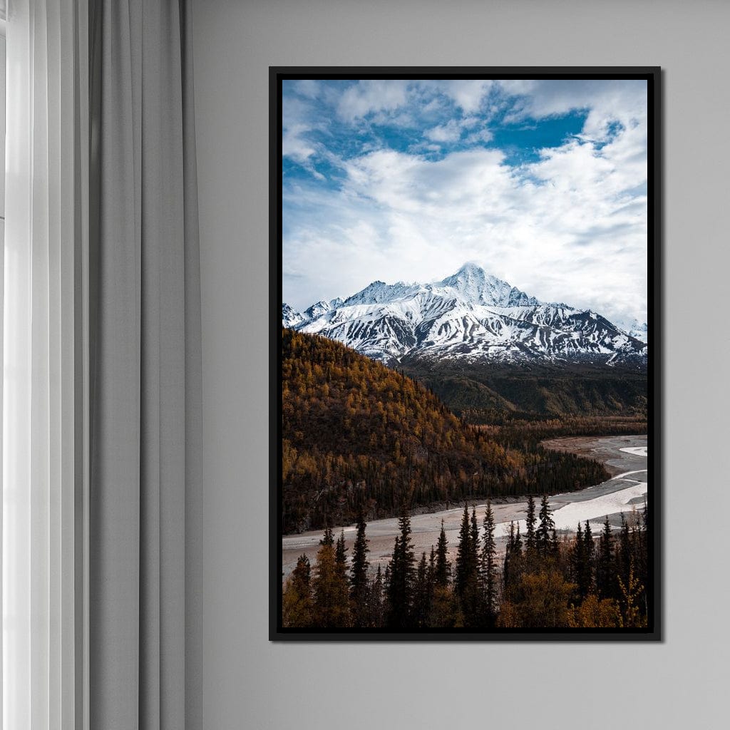 Alaskan Autumn Canvas Wall Art