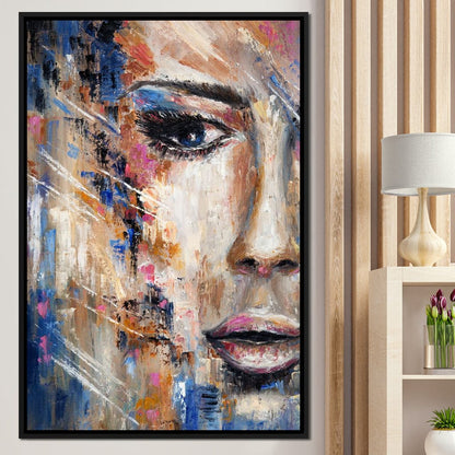 Lady M Portrait Canvas Wall Art