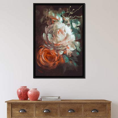 Bouquet of Roses Canvas Wall Art