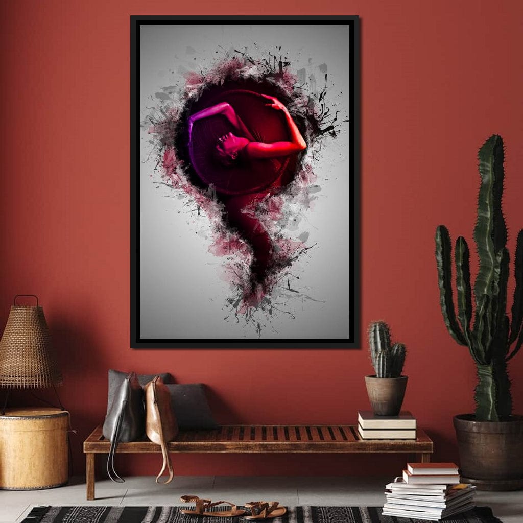 Artistic Female Concept Art Canvas Wall Art