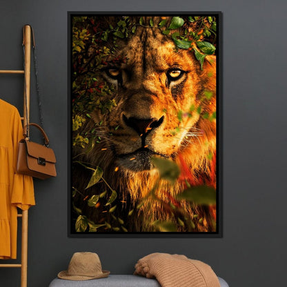 The Great King Canvas Wall Art