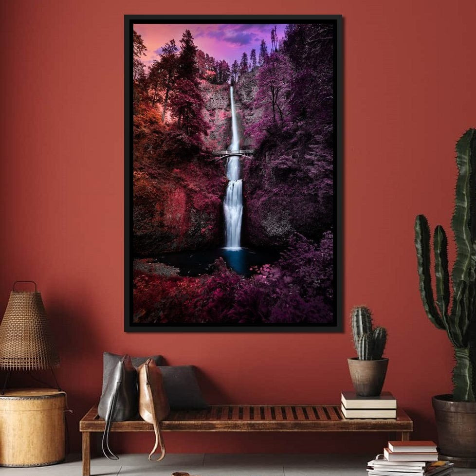 Colorful Falls Canvas Wall Art