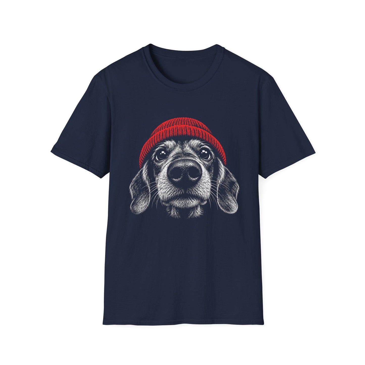 Red Hat Dachshund Tee