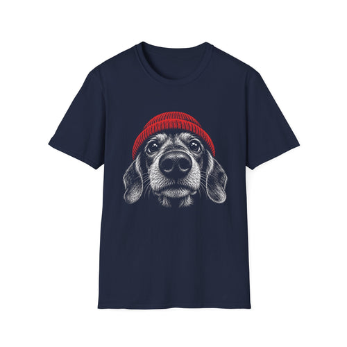 Red Hat Dachshund Tee