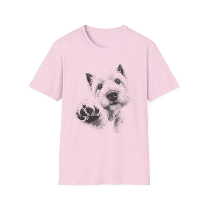 Paw Reach Westie Tee