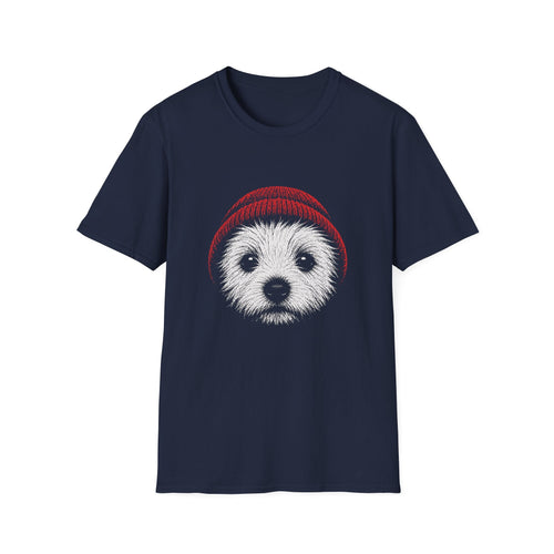 Red Hat Westie Puppy Tee