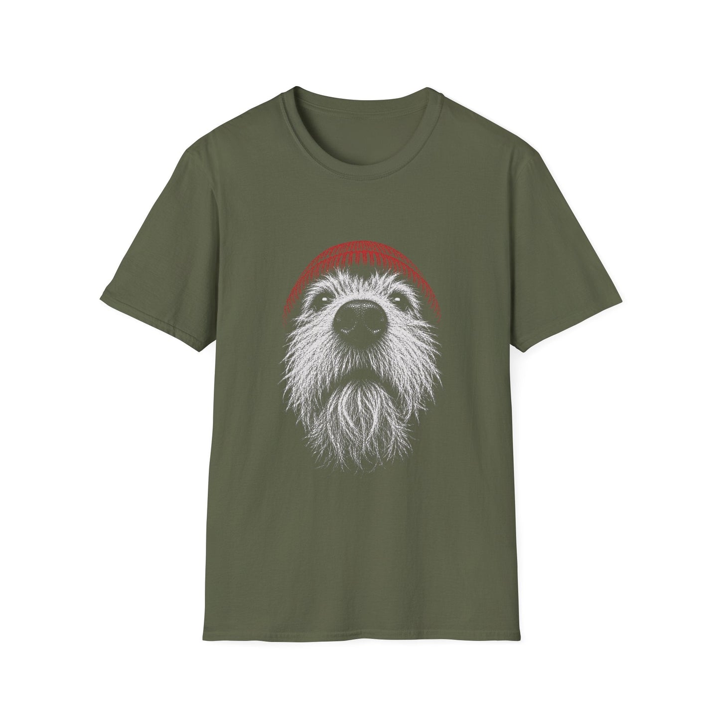Red Hat Wire Fox Terrier Tee