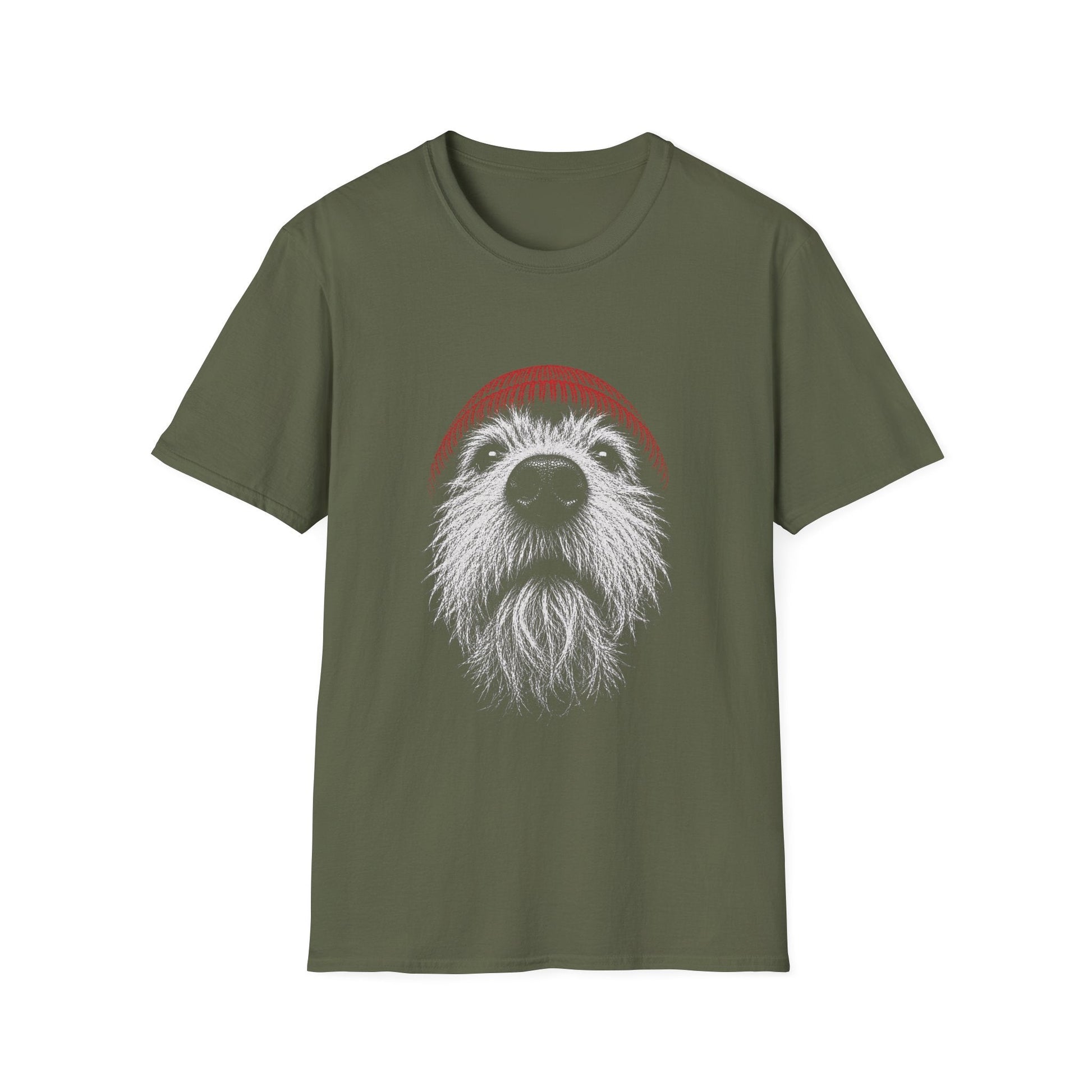 Red Hat Wire Fox Terrier Tee