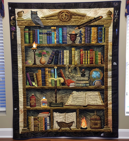 Fable Frame Quilted Blanket - Throw (55" x 60")