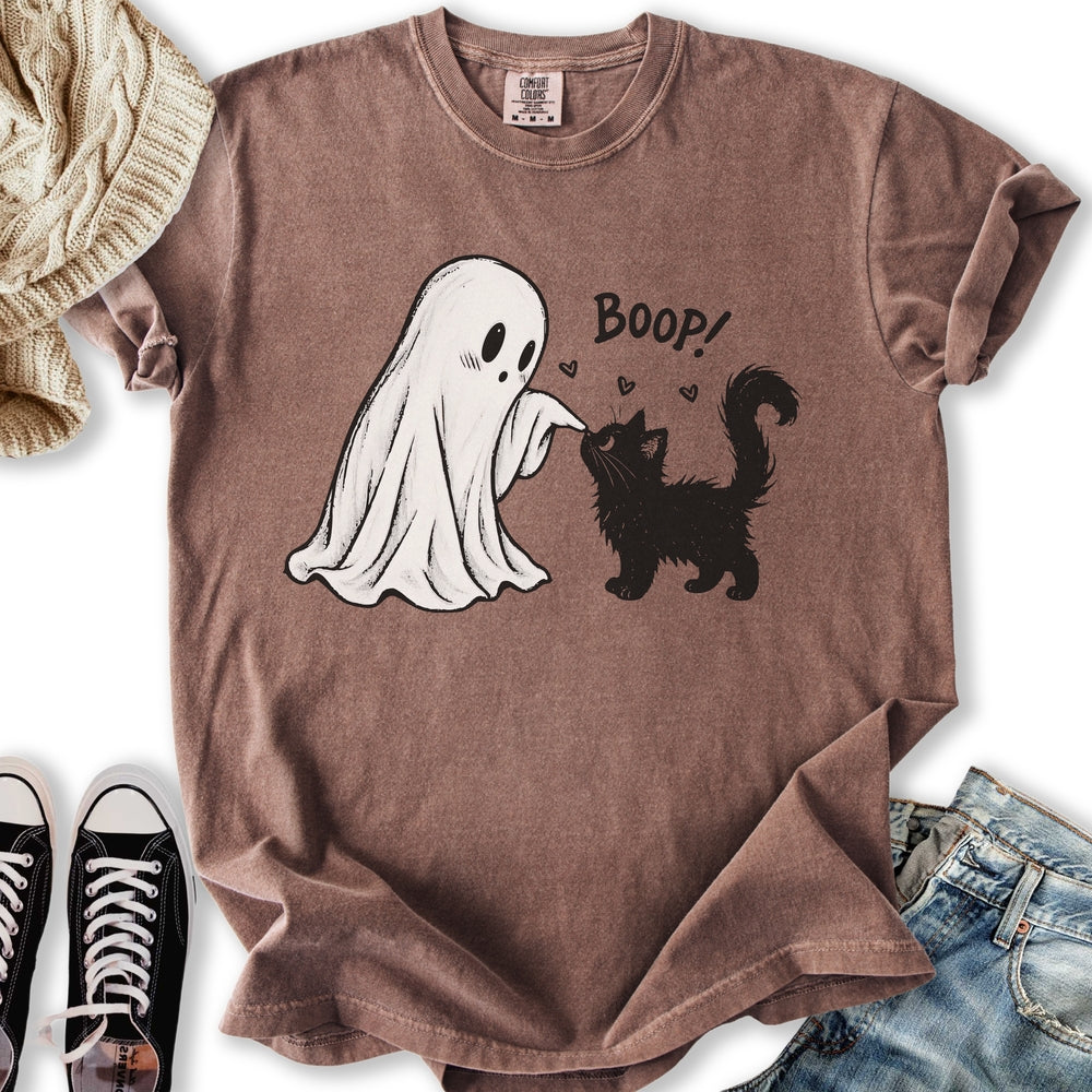 Boop Ghost and Cat Relaxed Tee
