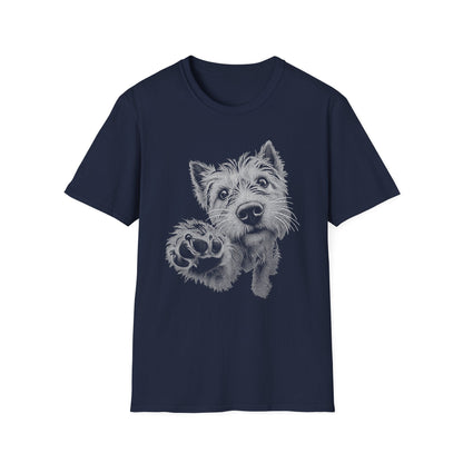 Paw Reach Westie Tee