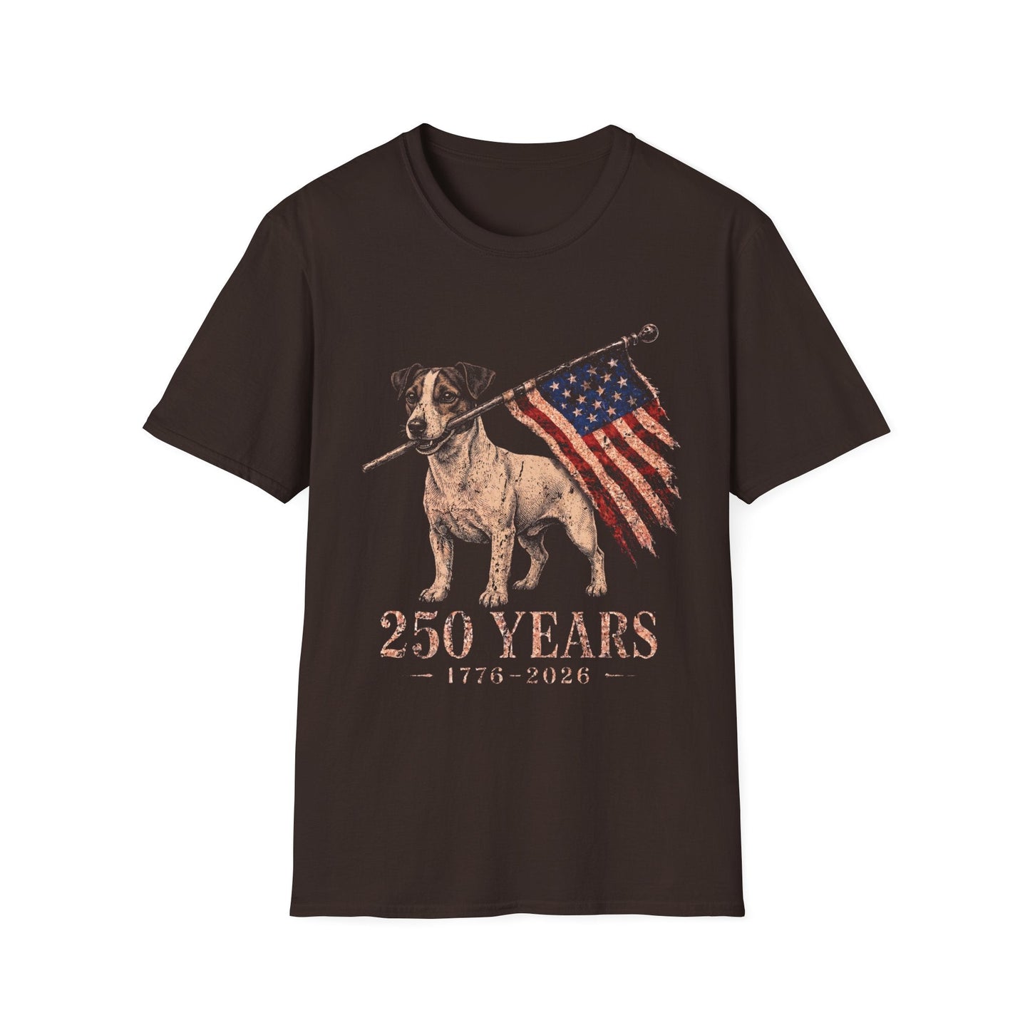 Jack Russell Terrier USA 250 Years Tee