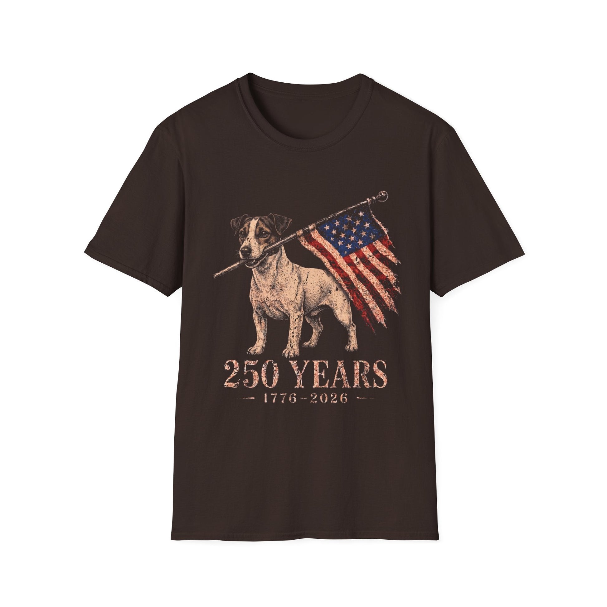 Jack Russell Terrier USA 250 Years Tee