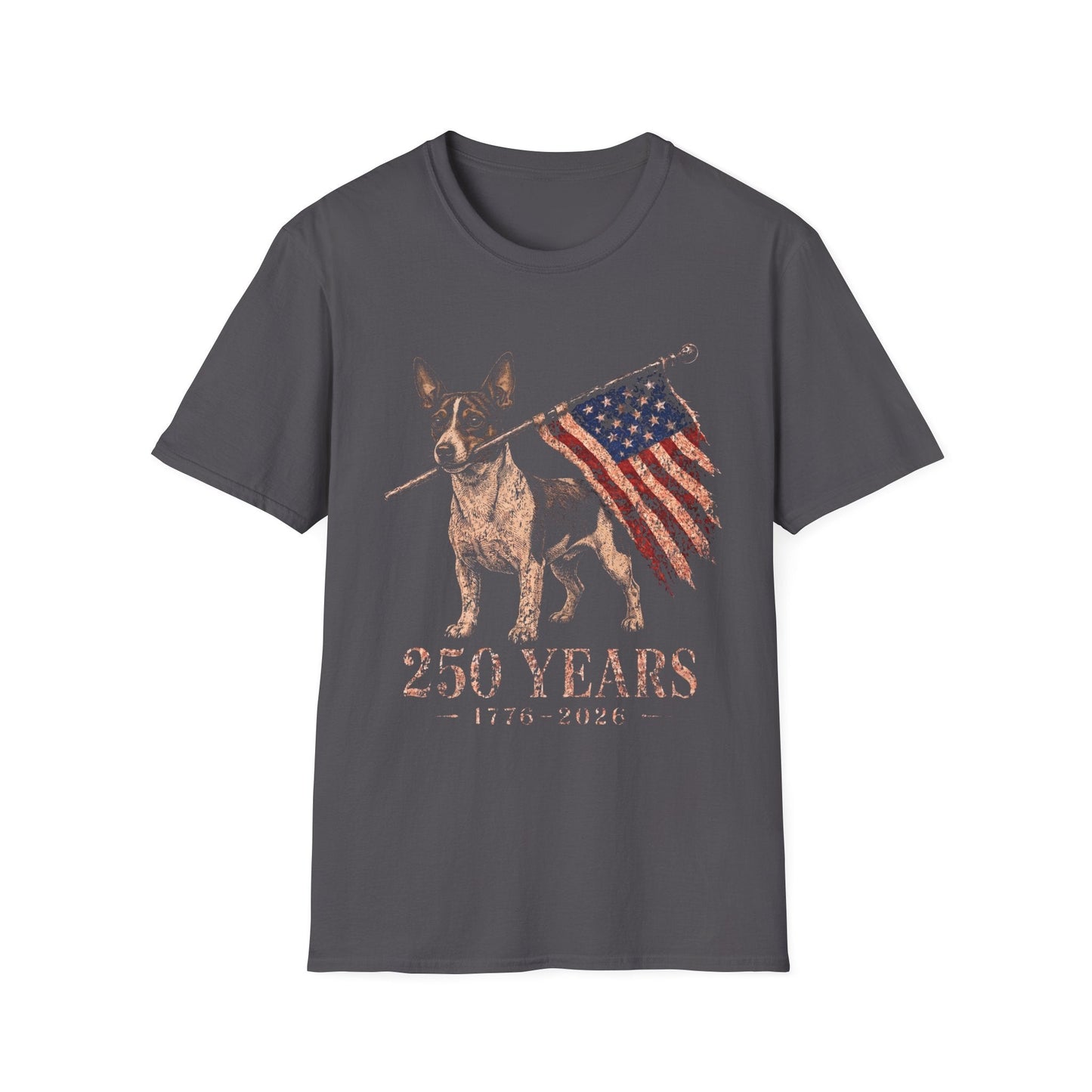 Rat Terrier USA 250 Years Tee