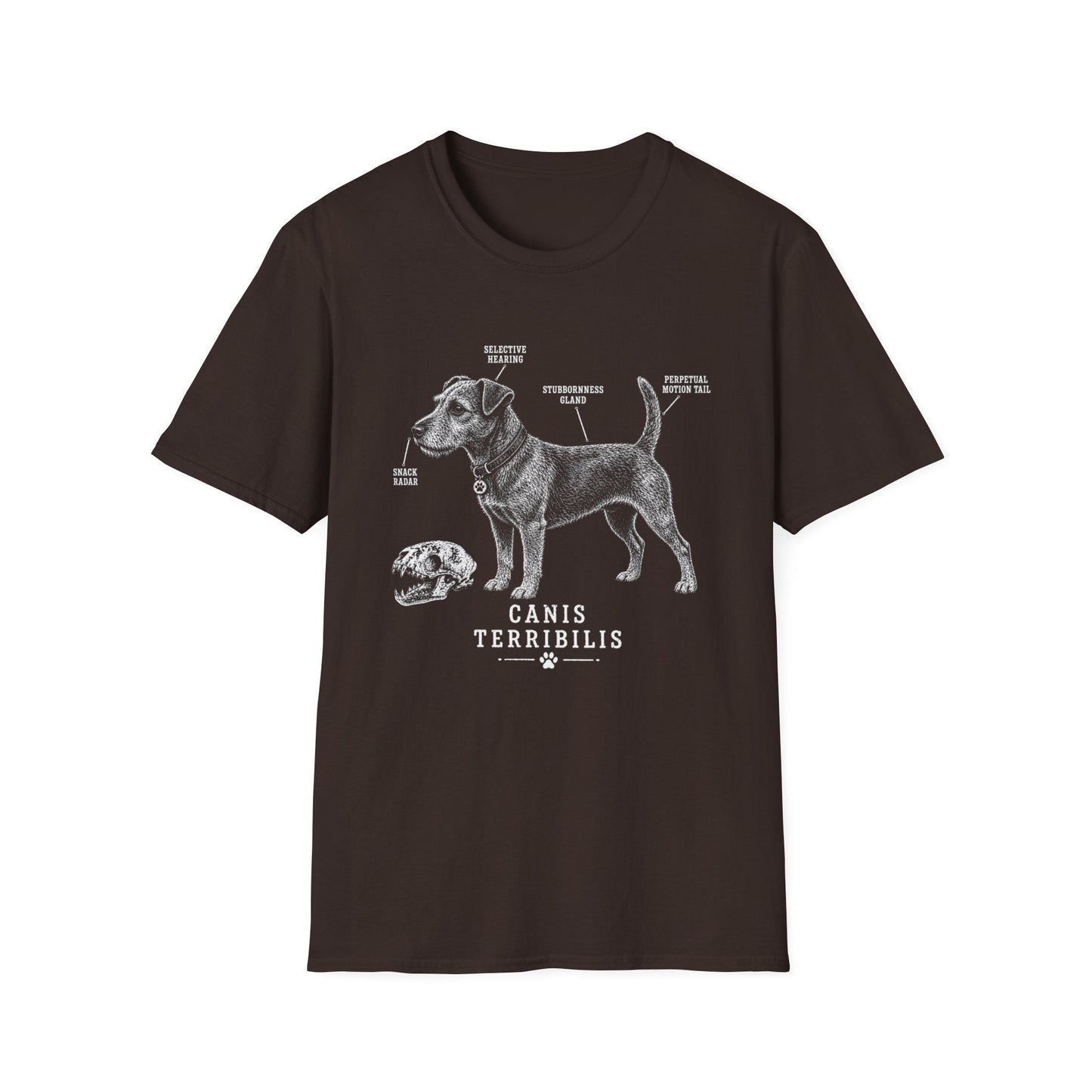 Anatomy Of A Patterdale Terrier Tee