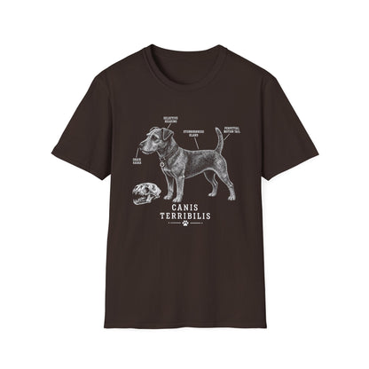 Anatomy Of A Patterdale Terrier Tee