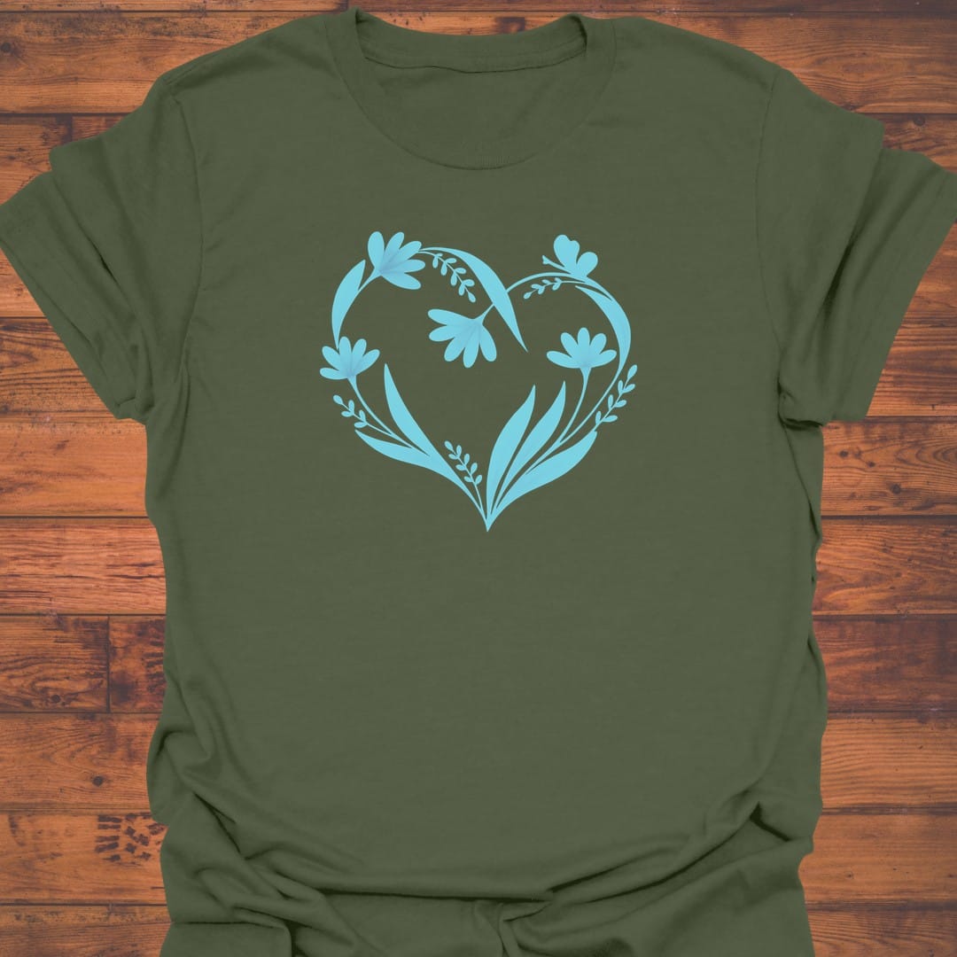 Floral Pulse T-Shirt