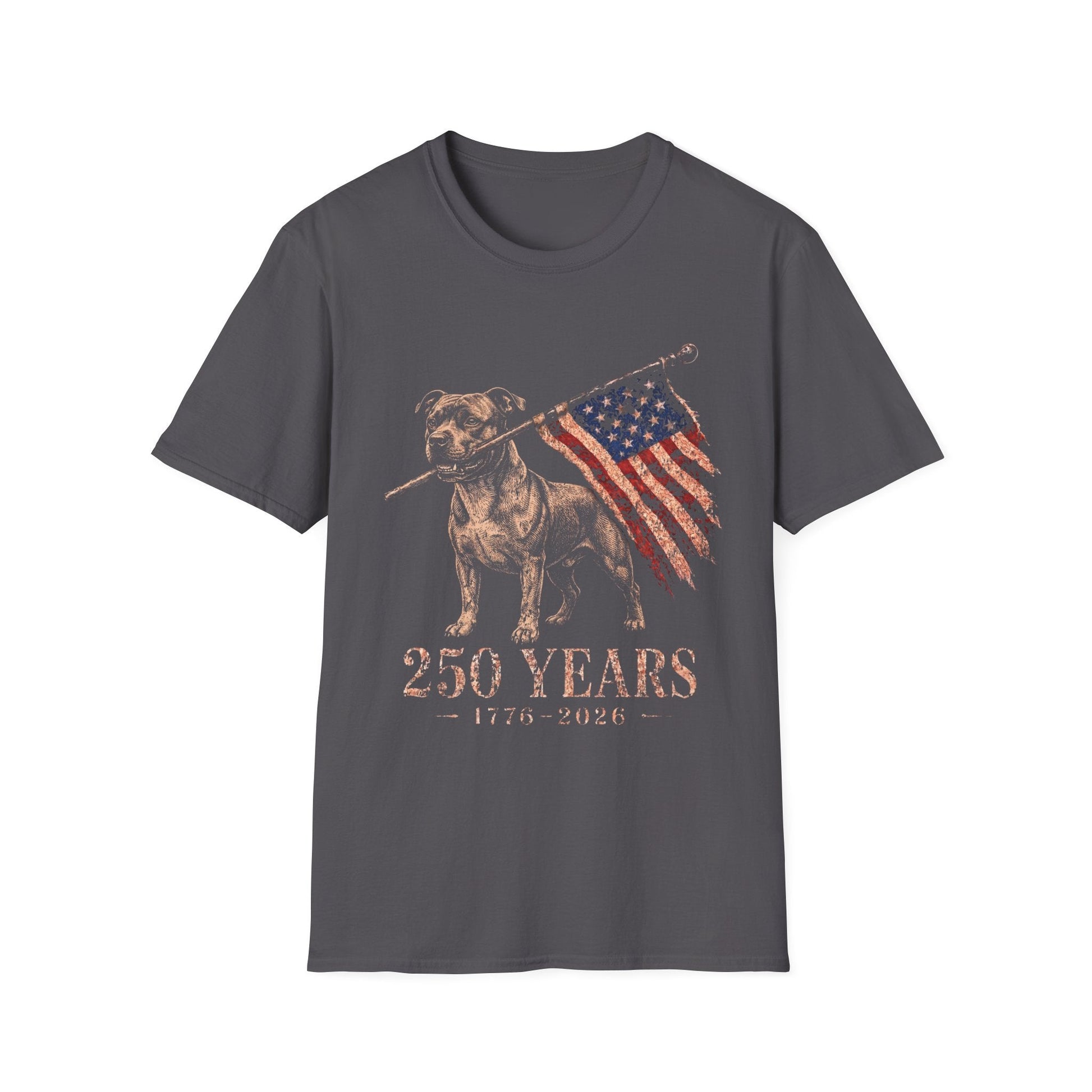 Staffordshire Bull Terrier USA 250 Years Tee