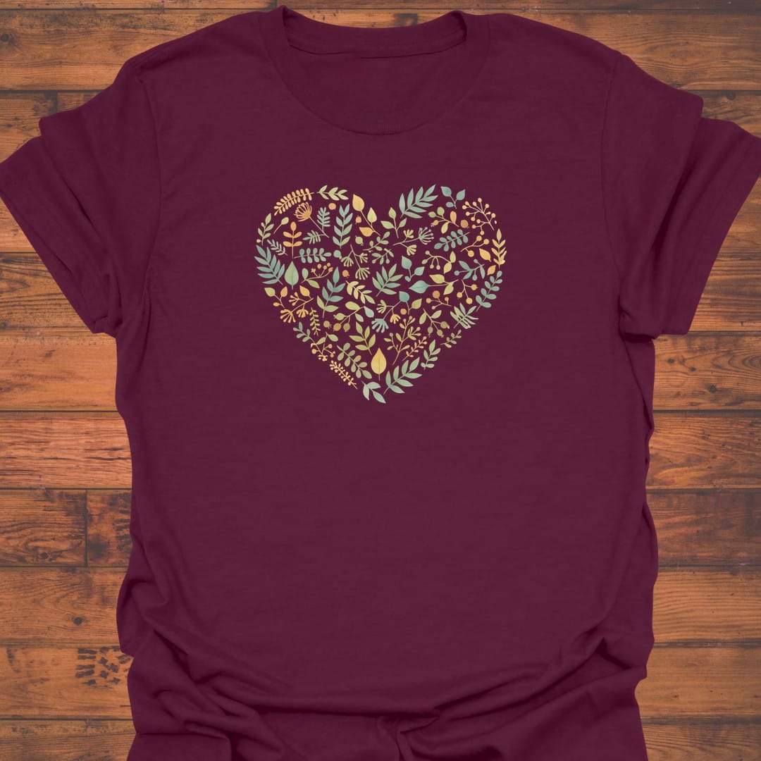 Leaf Heart T-Shirt