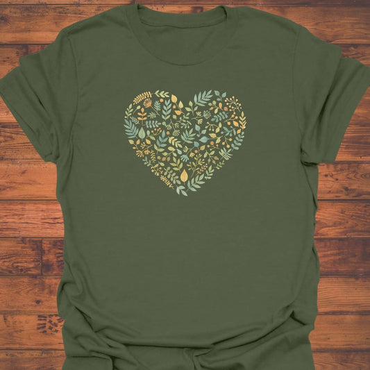 Leaf Heart T-Shirt