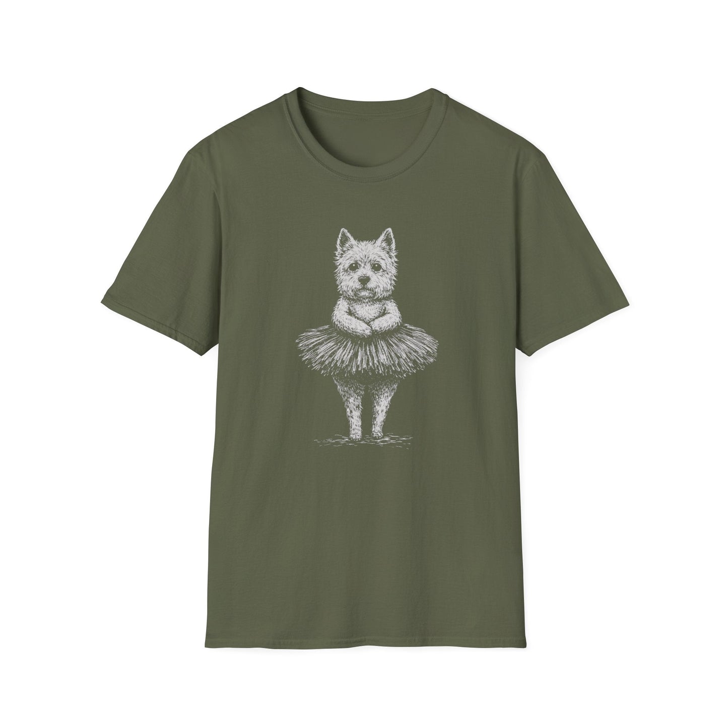 Westie Ballerina Tee